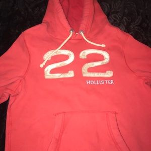 Hollister Salmon Pink Hoodie